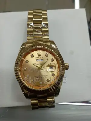 Rolex Watch Rolex Watch Gold Tone Date Display Rolex Watch