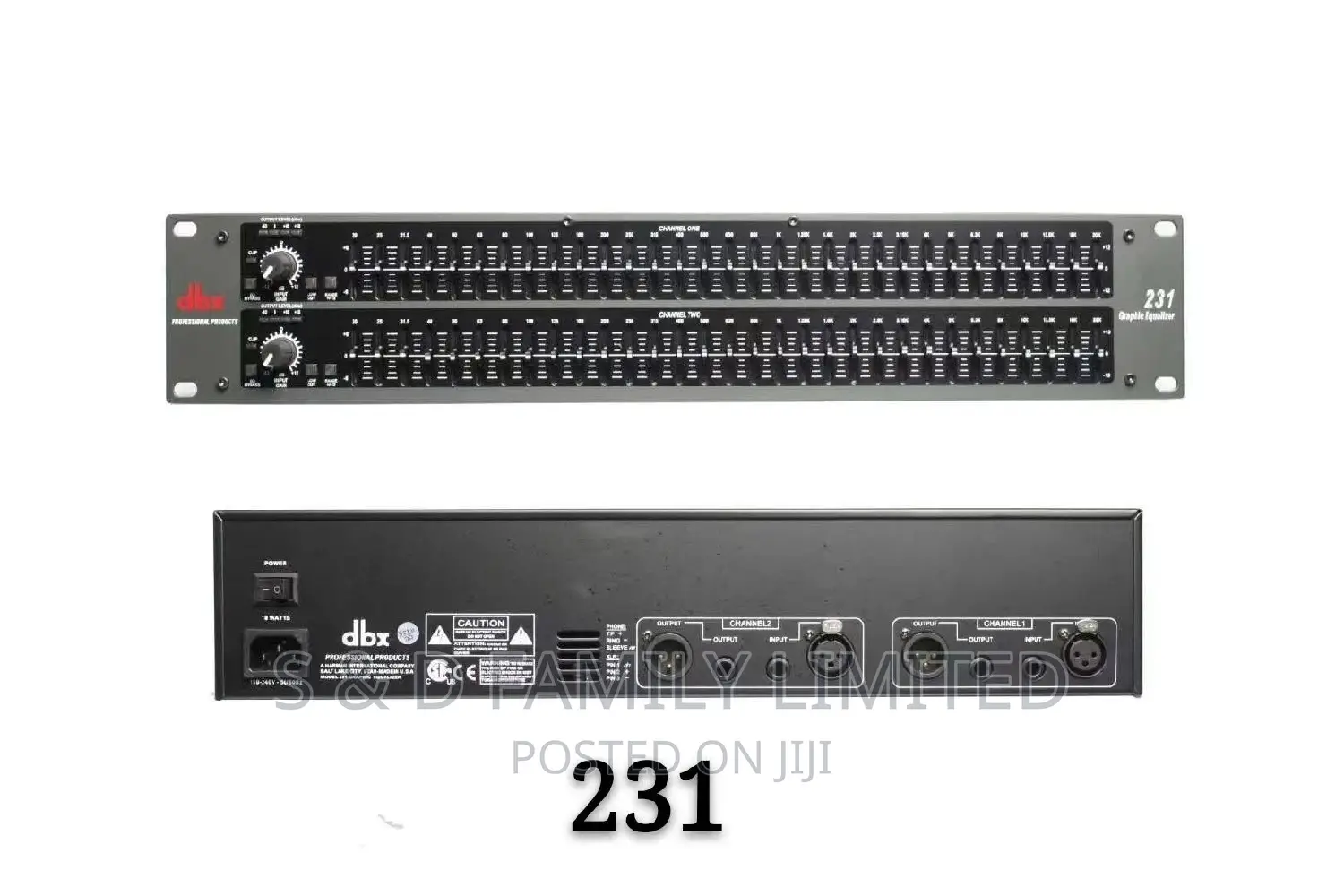 Dbx 231 Single Equalizer