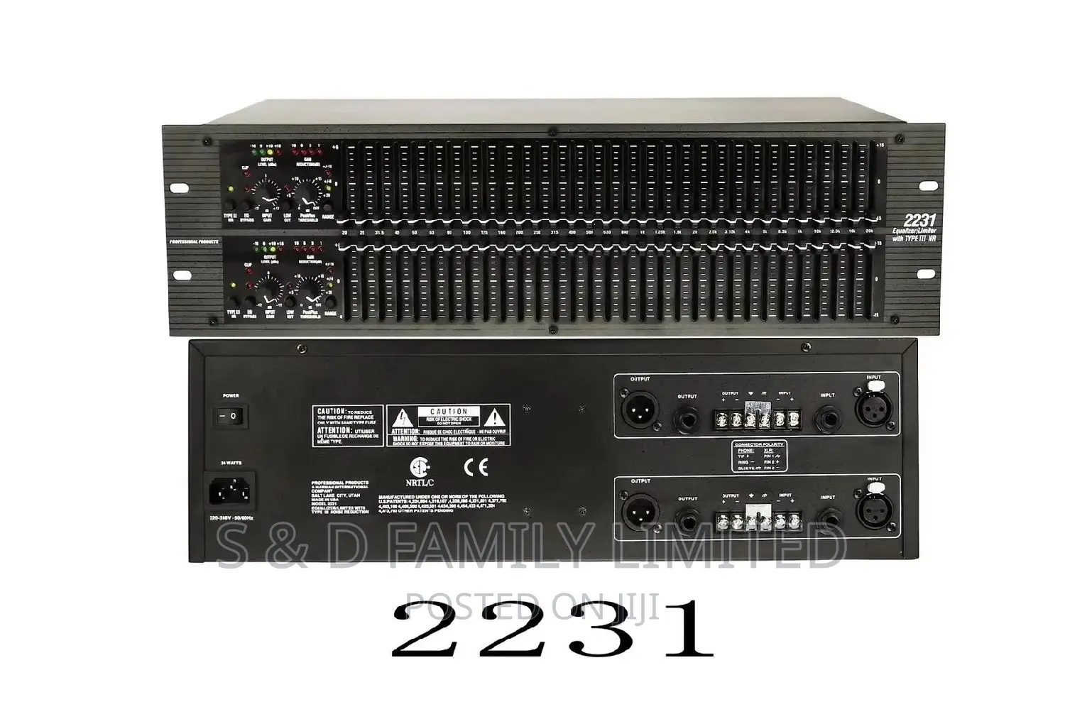 Dbx 2231 Double Equalizer