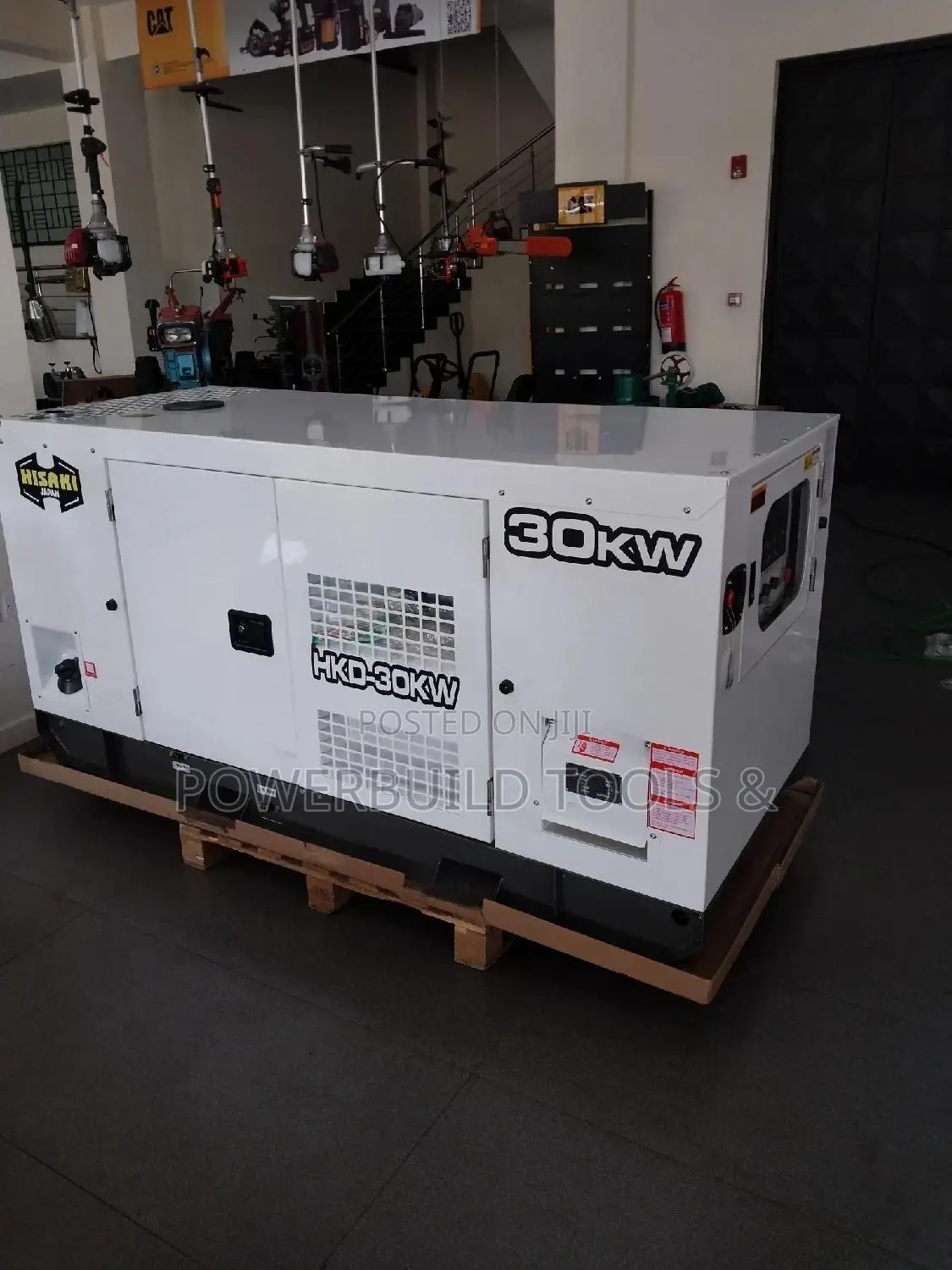 Hisaki 37.5KVA Three Phase Generator