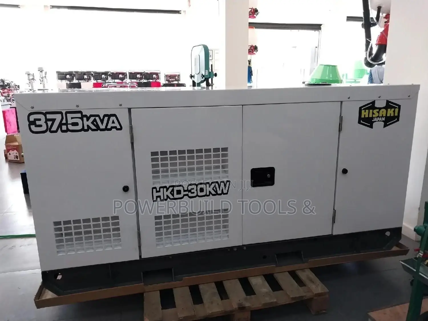 Hisaki 37.5KVA Three Phase Generator