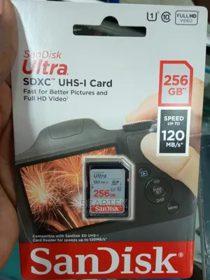 Sandisk Ultra Sdxc Uhs -1 Card ( 256gb)