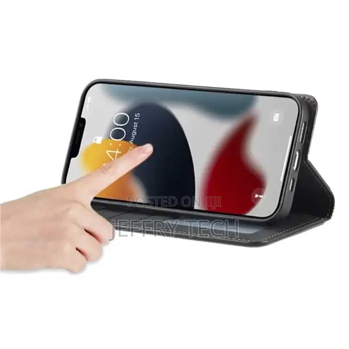 iPhone 14 Plus Flip Case Wallet - Wallet Cover Leather Case