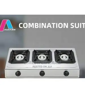 Amaze Table Top Triple Burner Gas Cooker