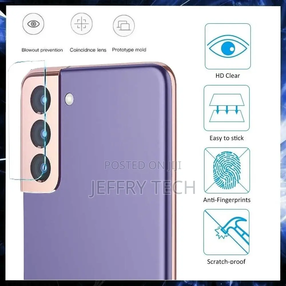 Samsung GALAXY S21 PLUS Camera Lens Protector Rear Tempered