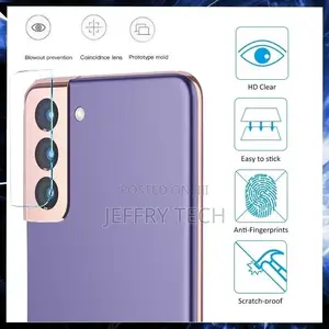 Samsung GALAXY S21 PLUS Camera Lens Protector Rear Tempered