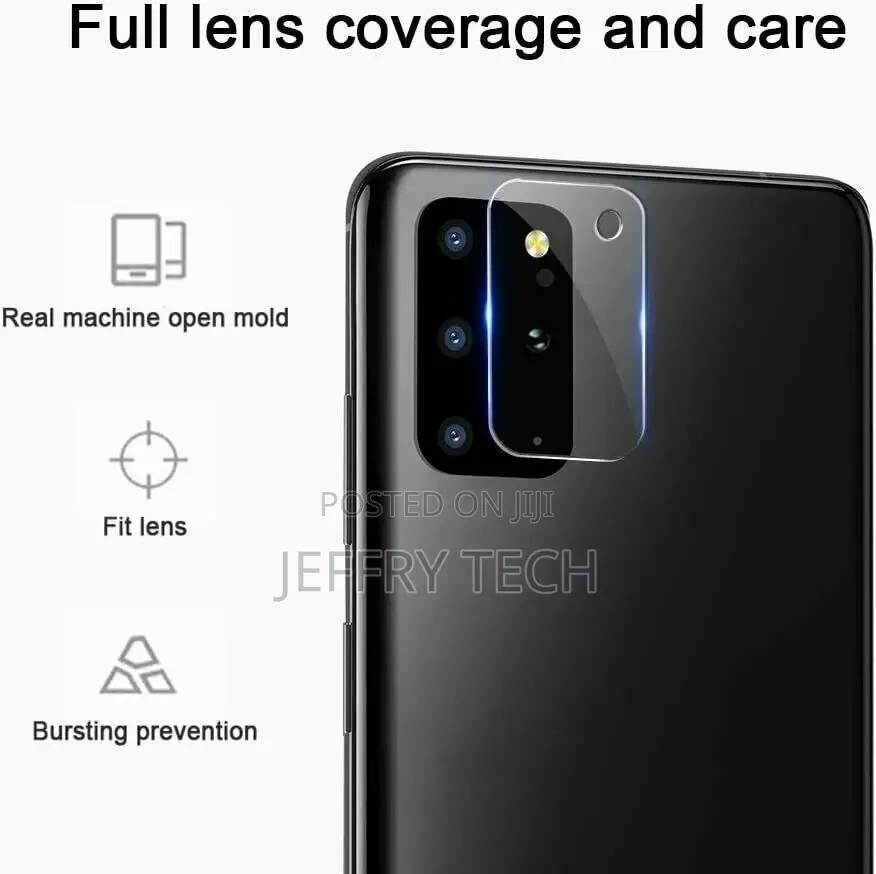 Galaxy S20 Ultra Camera Tempered Glass Lens Protector Cove