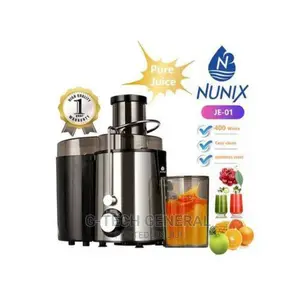 Nunix Heavy Duty Pure Juice Extractor Stainless Juicer