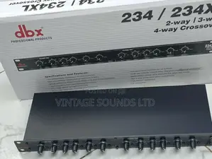 DBX 234XL Stereo 2-Way/Mono 3 or 4-Way Crossover