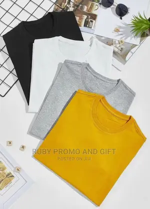 4-Pack Round Neck T-Shirts