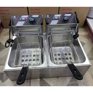 Nunix 6l+ 6l Commercial Double Deep Fryer