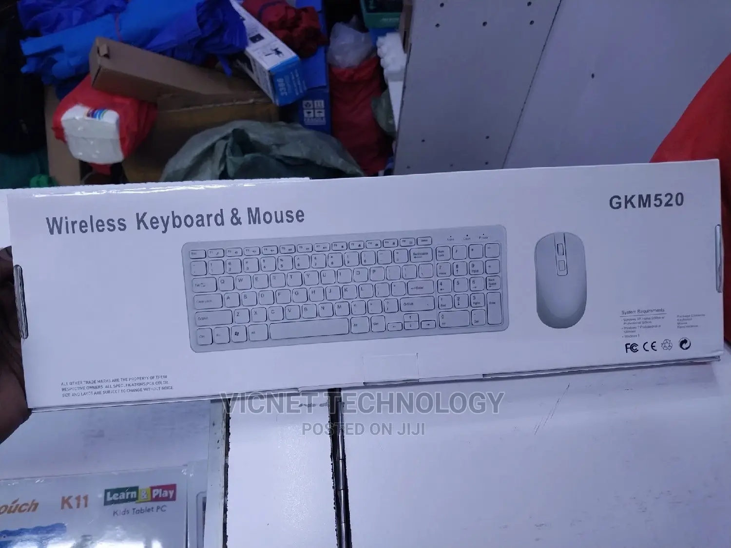 Soft Keys Wireless Keyboard and Mouse