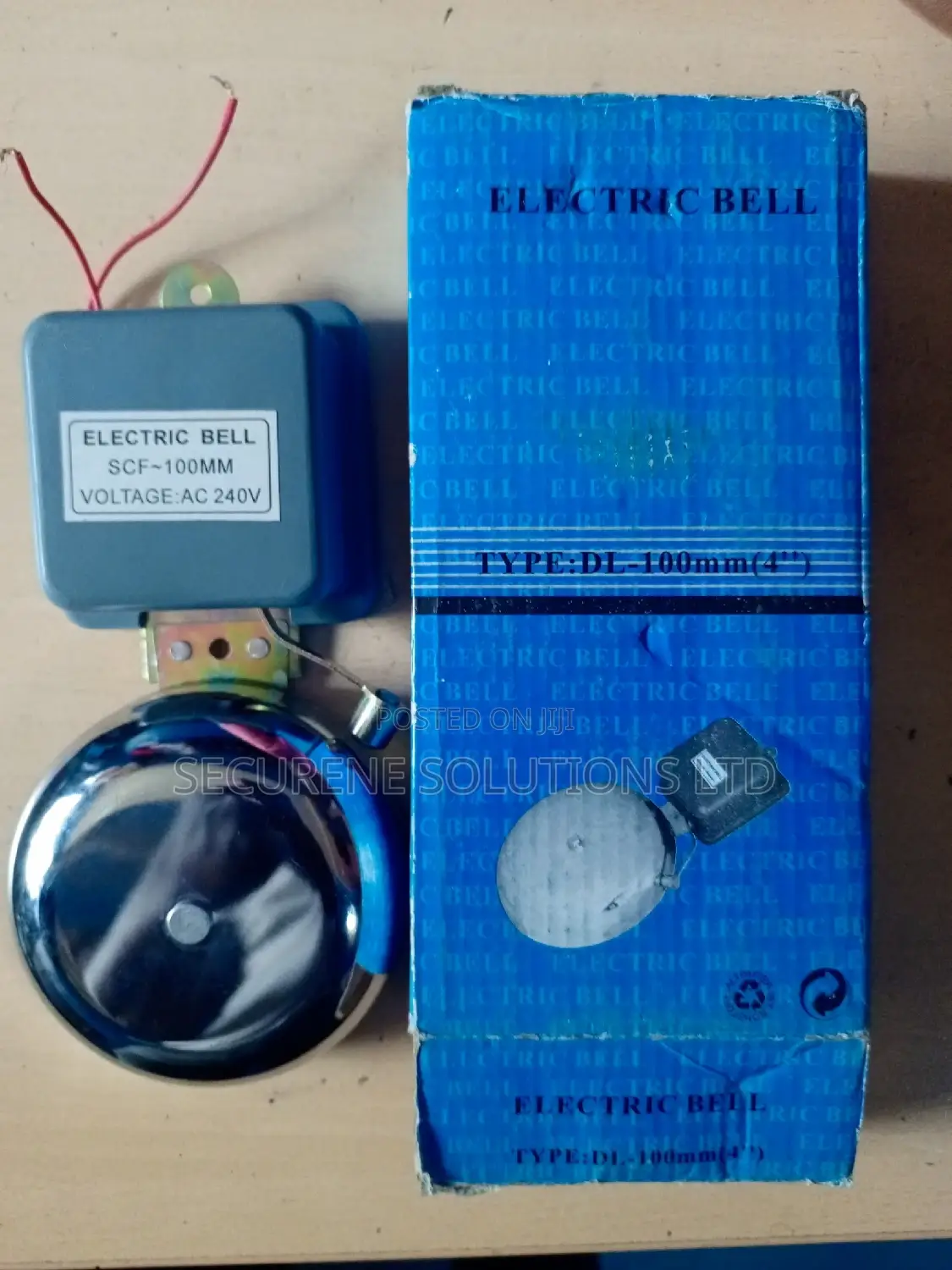 Electric Sch Bell 100mm/4"