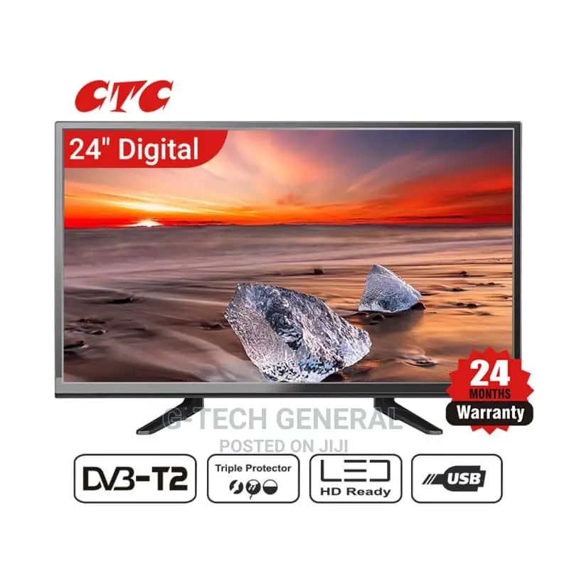 Ctc 24 Inch Digital Full HD LED TV Inbuilt Decoder