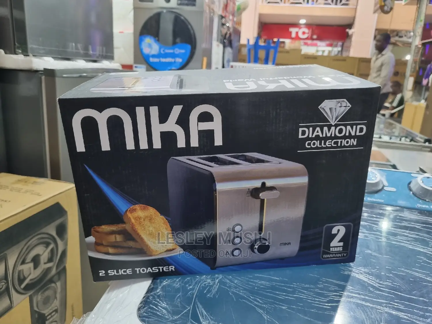 Mika MTS2201 2 Slice Toaster