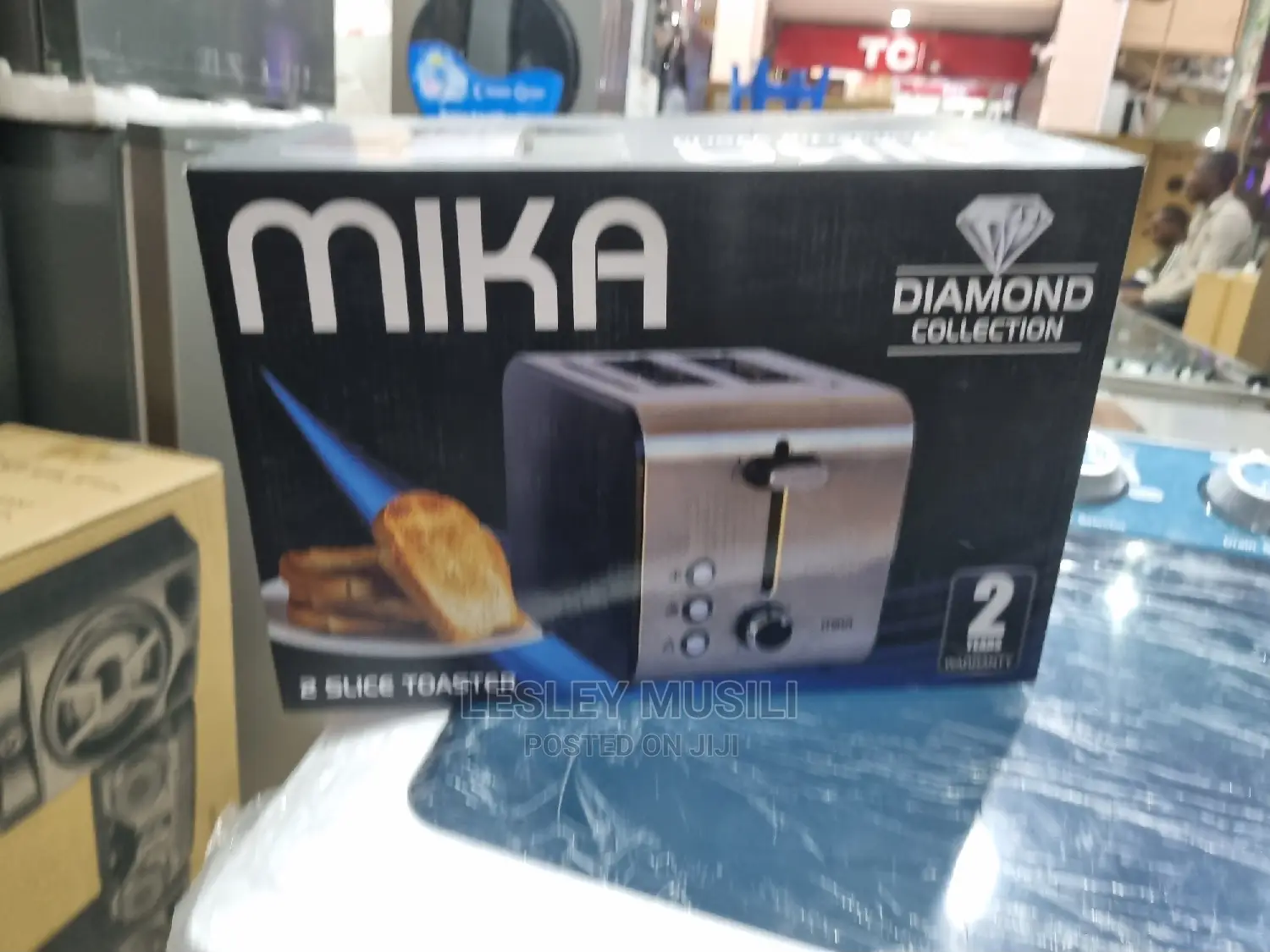 Mika MTS2201 2 Slice Toaster