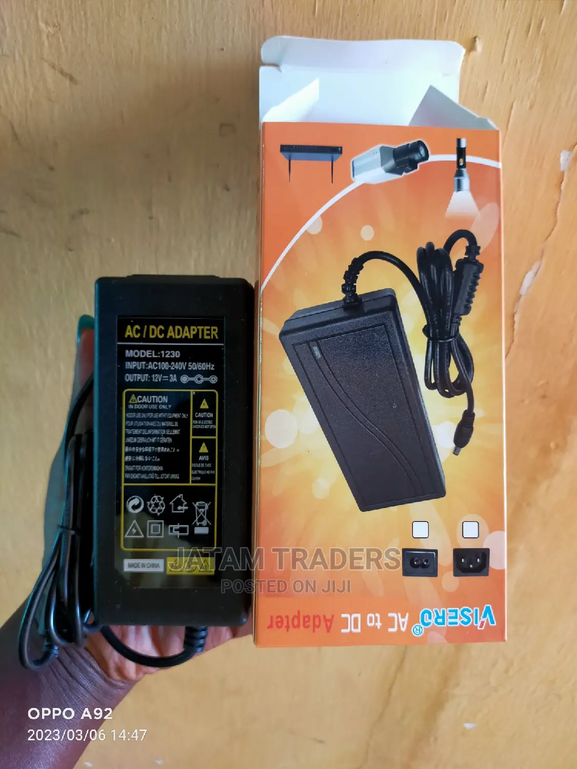 12v 3A Ac-Dc Power Adapter