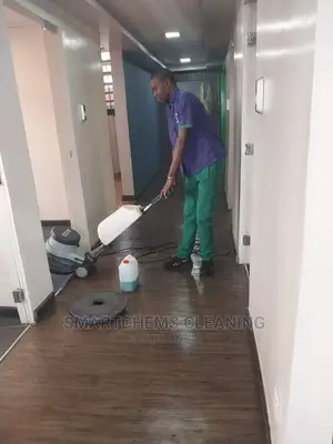 Floor Scrubbing Cleaning