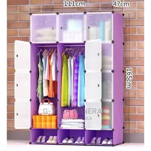 Tc 3 Columns Heavy Portable Plastic Wardrobes
