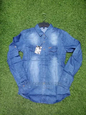 Quality Designer Unisex Fashion Denim Shirts
