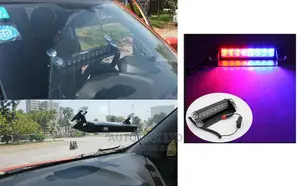 Red/Blue VIP Warning Windscreen Light.For Mercedes,Toyota,Vw