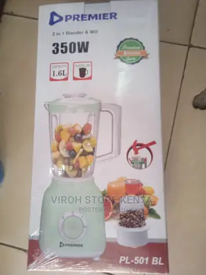 Premier 2 in 1 Blender and Grinder PL-501 Heavy Duty