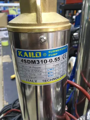 Kailo 0.75hp Submersible Water Pump