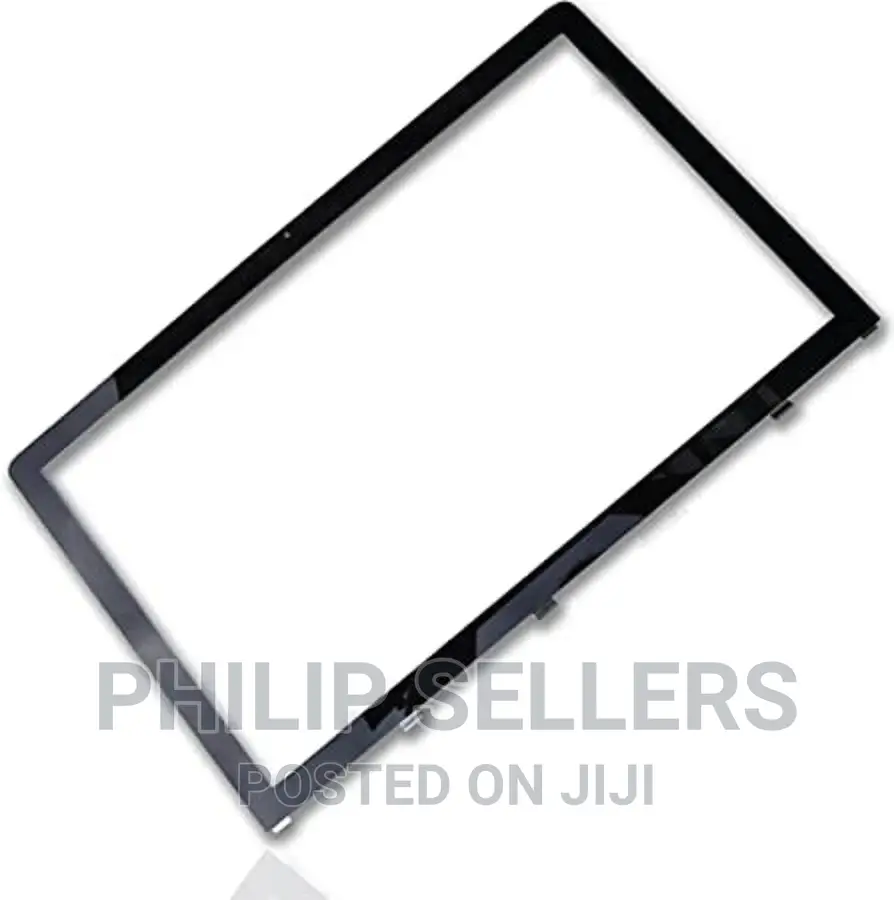 Apple iMac 27 2011 A1312 Screen Front Glass Panel Bezel Blac