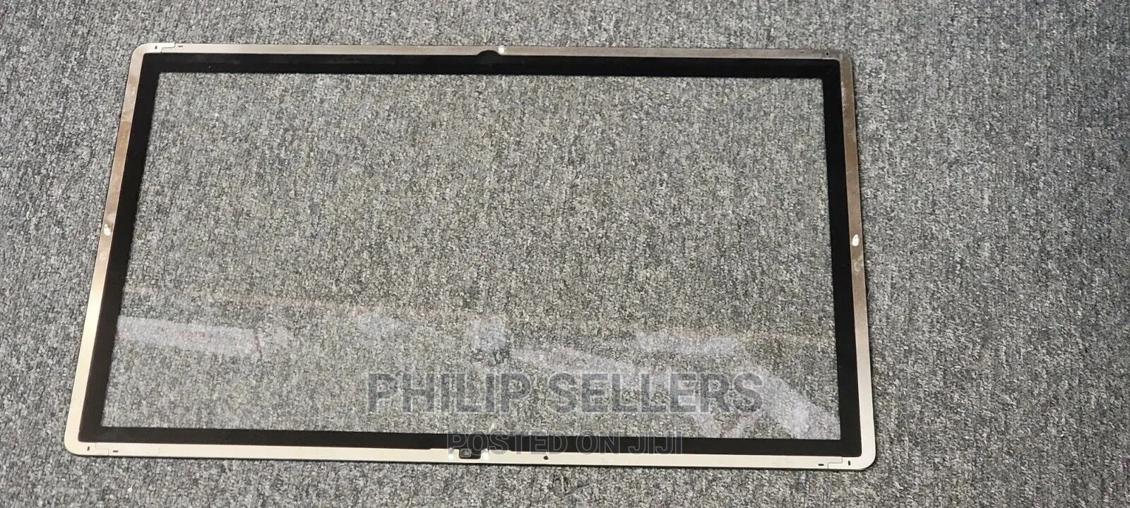 Apple iMac 27 2011 A1312 Screen Front Glass Panel Bezel Blac