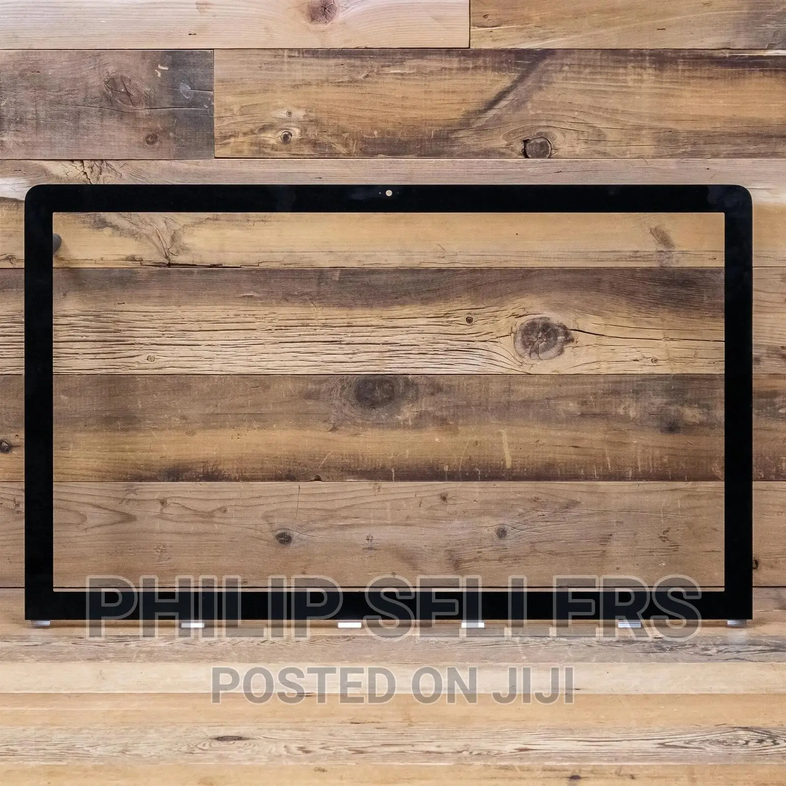 Apple iMac 27 2011 A1312 Screen Front Glass Panel Bezel Blac