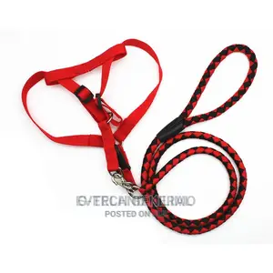 Generic Adjustable Step-In Dog Leash and Harness Set