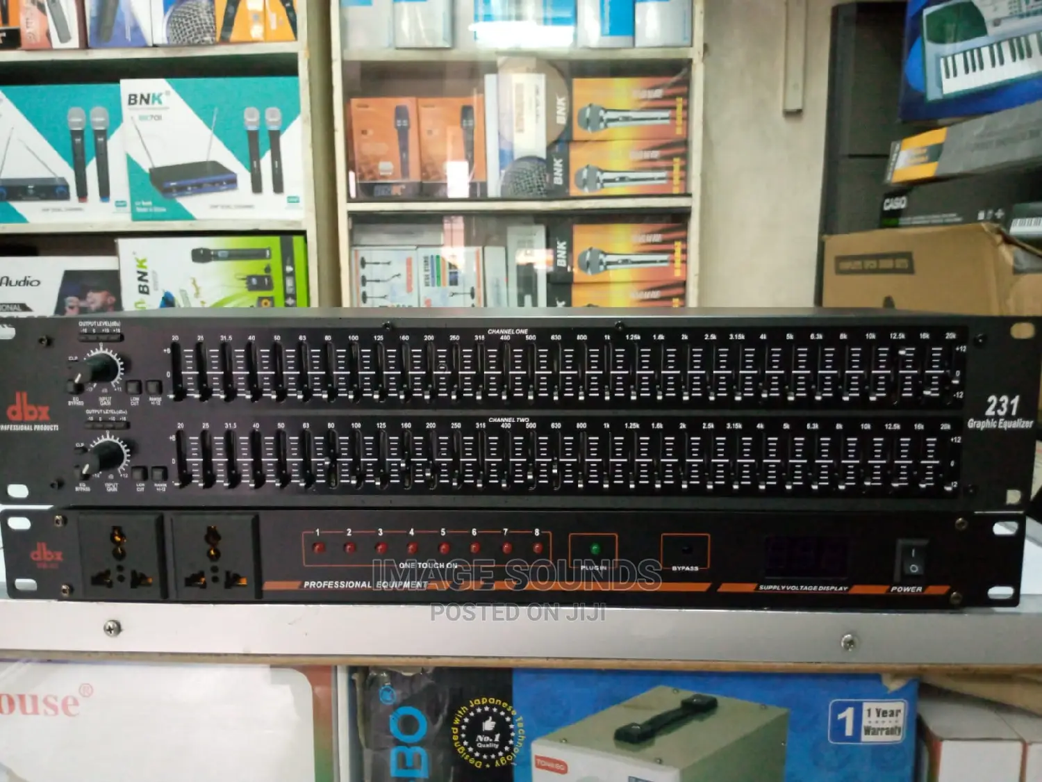 Equalizer Dbx and Power Sequence