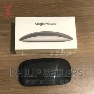 Apple Magic Mouse 2nd Generation in Space Gray.