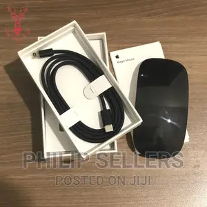 Apple Magic Mouse 2nd Generation in Space Gray.