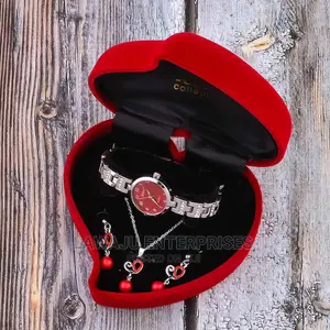 Lavish Ladies Jewelry & Watch Gift Set