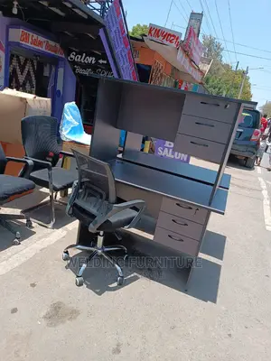 Office Chairs + Desk 1.2m