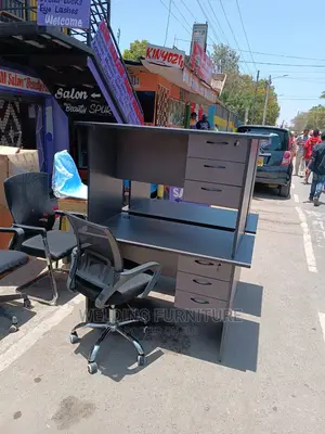 Office Desk 1m + Secretary Chair