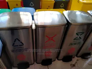 Waste/Garbage Stainless Steel 3in1 Bin