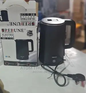 Rebune Kettle Black Re 127 1.8ltrs Electric Kettle