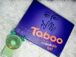Taboo Game Plus Free Portable Fan Gift Set