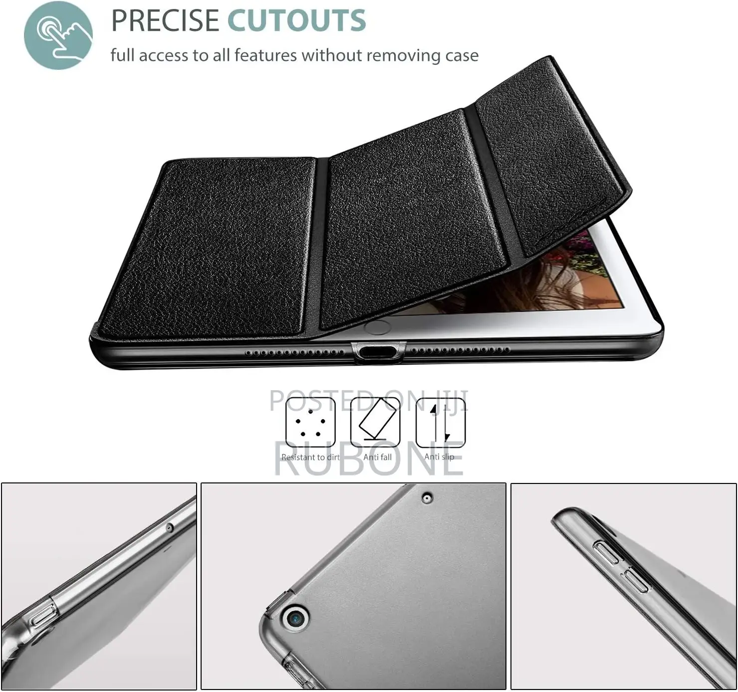 iPad 10.2 9th Gen 2021 Pro Case Frosted Back