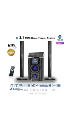 Nunix 3.1 Mini-Hometheater System 12000W M1-Tallboys