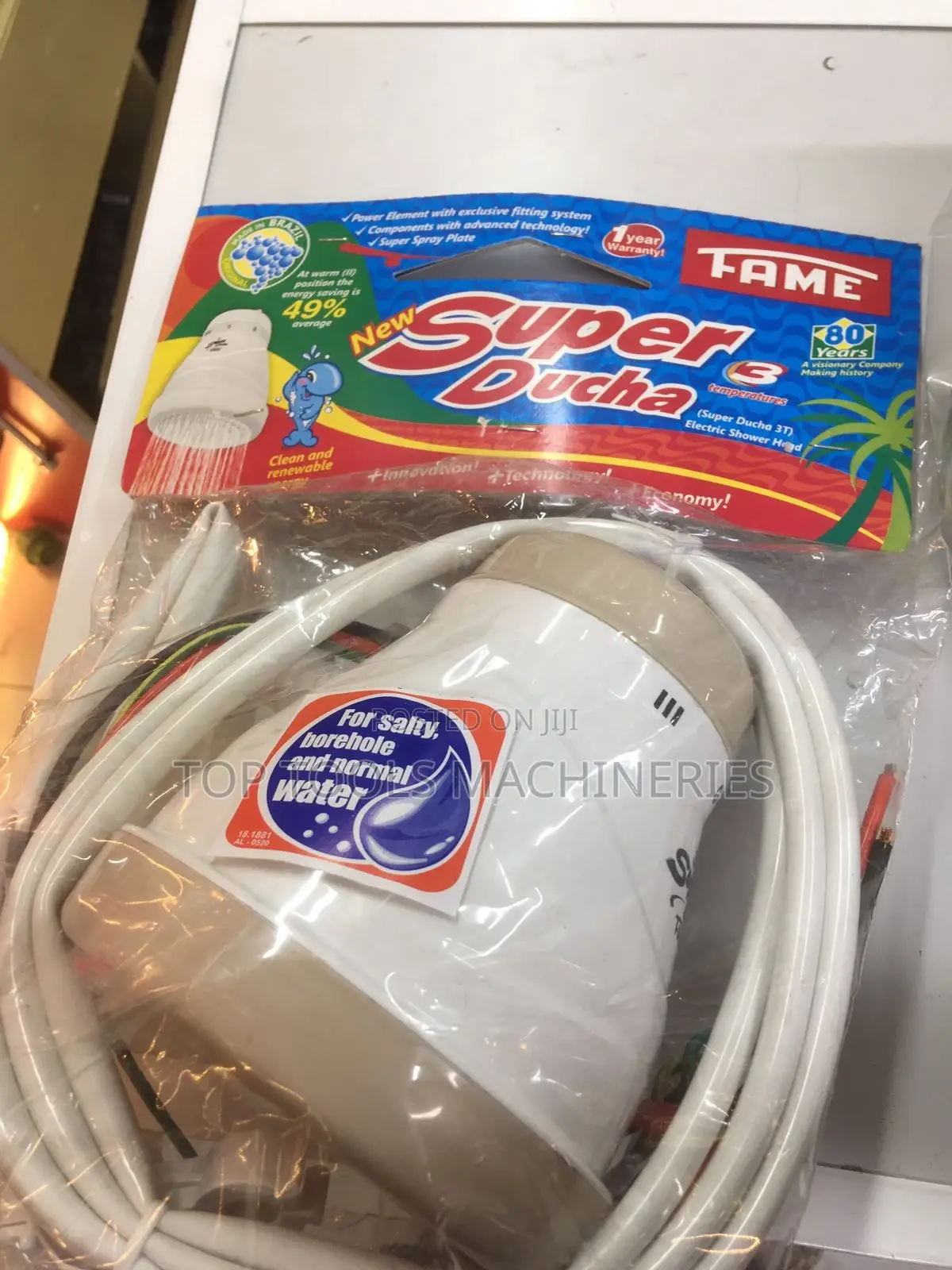 Fame Instant Hot Shower Heater Head