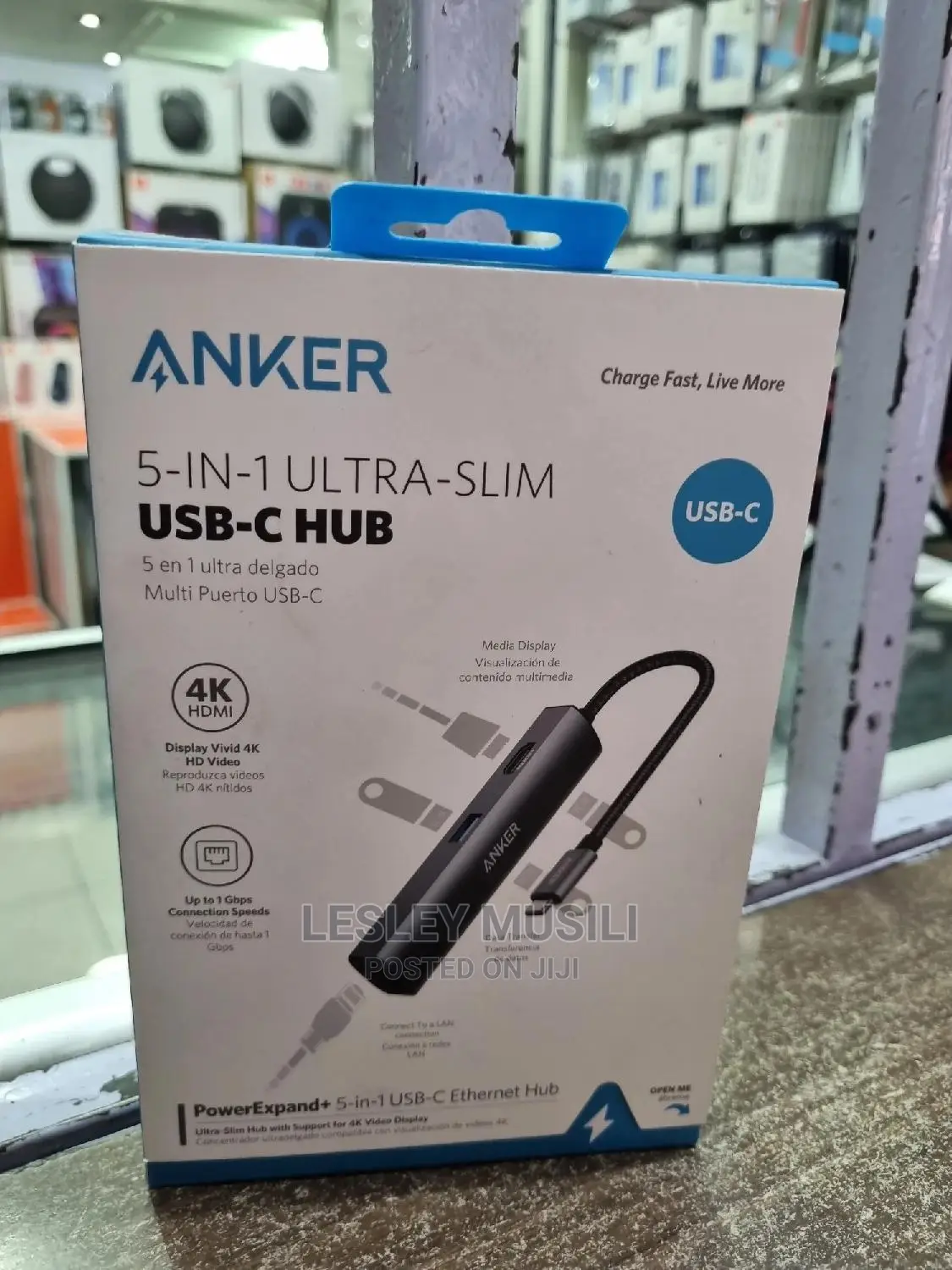 Anker 5 in 1 Ultra Slim Usb-C Hub