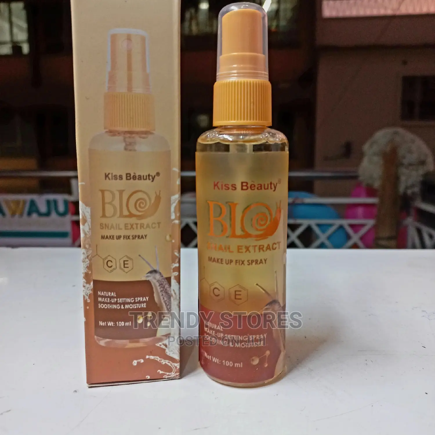 Snail Extract Make Up Fix Spray