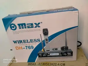 Max Wireless Grey Microphone