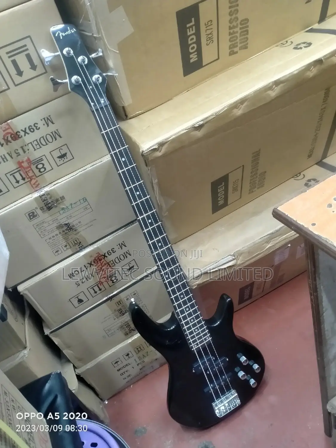 Fender Bass Guitar Black
