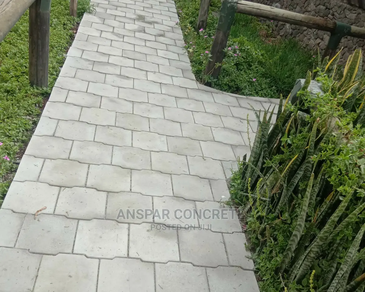 Concrete Interlocking Tiles