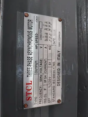15HP STCL High Speed Motor.