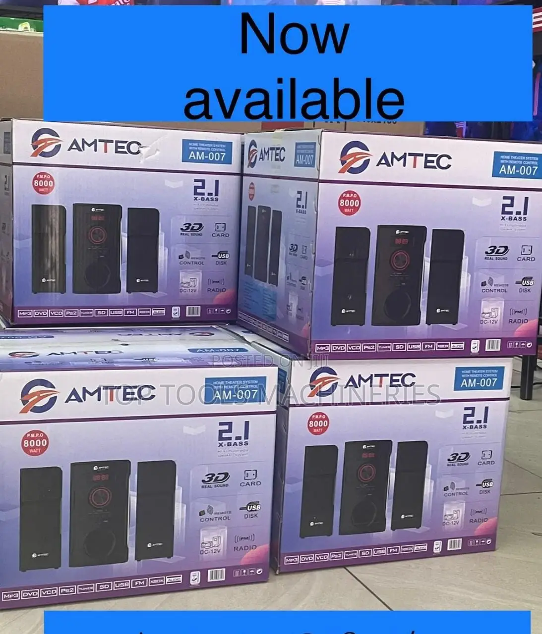 Amtec 2.1ch Speaker Woofer